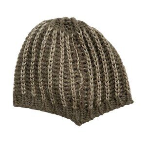 Raffaello Bettini Vintage Knit Beanie in Brown